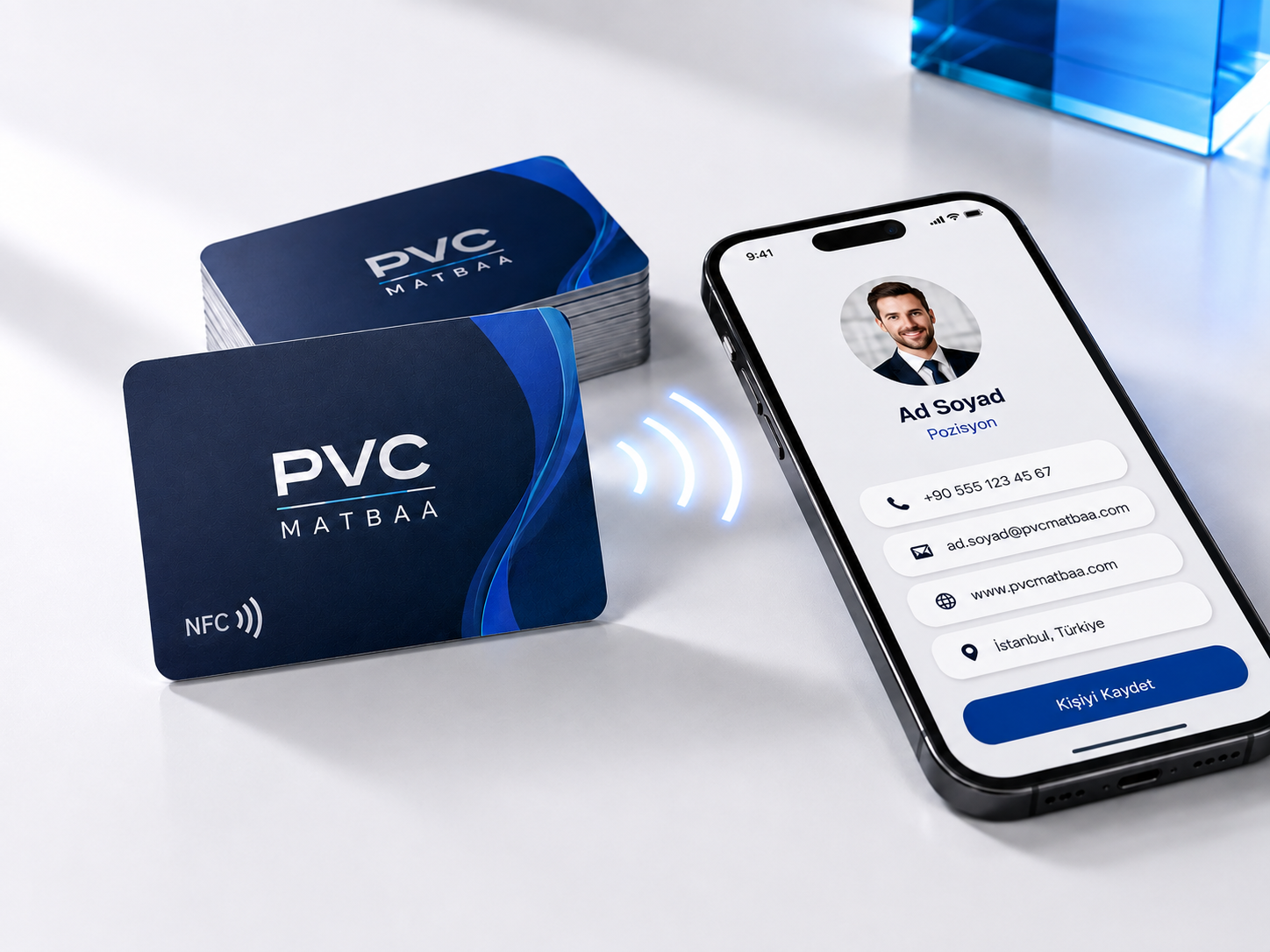 NFC Kartvizit - Tek Dokunuşla Dijital Profil ve İletişim Kartı